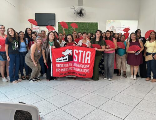 Mulheres trabalhadoras se reúnem em encontro promovido pelo Sindicato da Alimentação de São José dos Campos